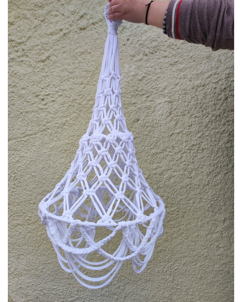 MACRAME LAMR WHITE
