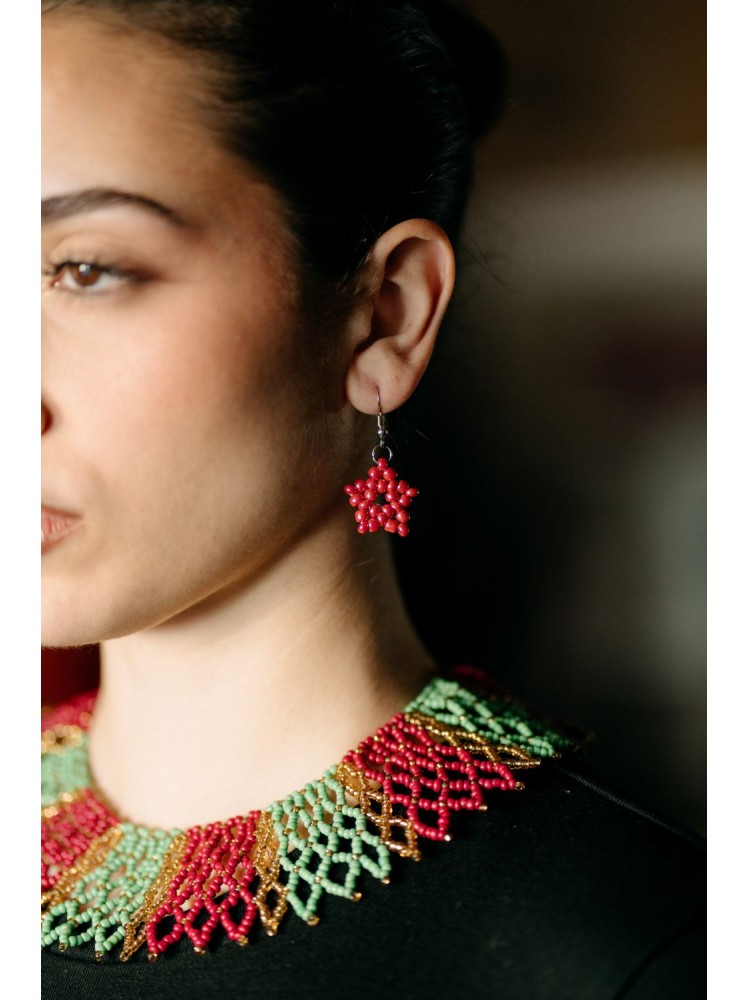 Χειροποίητο Κολιέ με Χάντρες