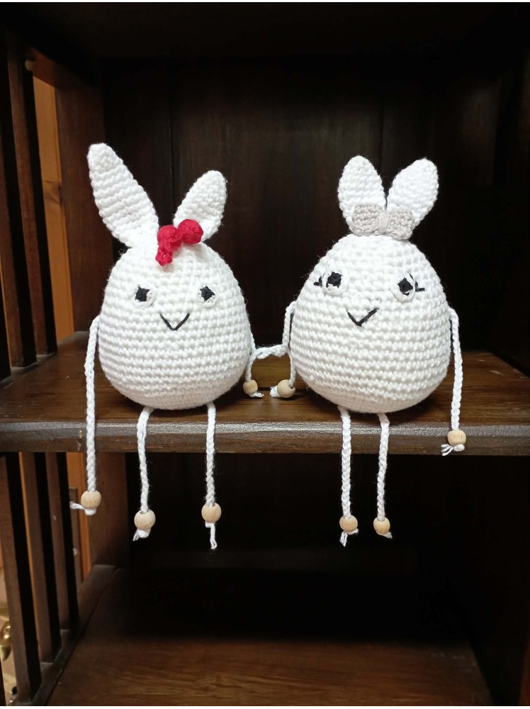 ΧΕΙΡΟΠΟΙΗΤΑ ΚΟΥΚΛΑΚΙΑ ΠΛΕΓΜΕΝΑ ΜΕ ΒΕΛΟΝΑΚΙ