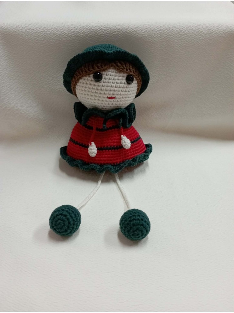 ΧΕΙΡΟΠΟΙΗΤΑ ΚΟΥΚΛΑΚΙΑ ΠΛΕΓΜΕΝΑ ΜΕ ΒΕΛΟΝΑΚΙ