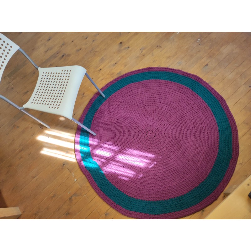 ΣΤΡΟΓΓΥΛΟ ΧΑΛΙ ΠΡΑΣΙΝΟ ΜΠΟΡΝΤΩ