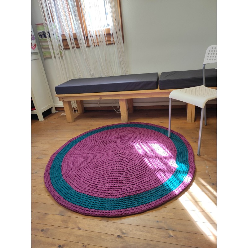 ΣΤΡΟΓΓΥΛΟ ΧΑΛΙ ΠΡΑΣΙΝΟ ΜΠΟΡΝΤΩ