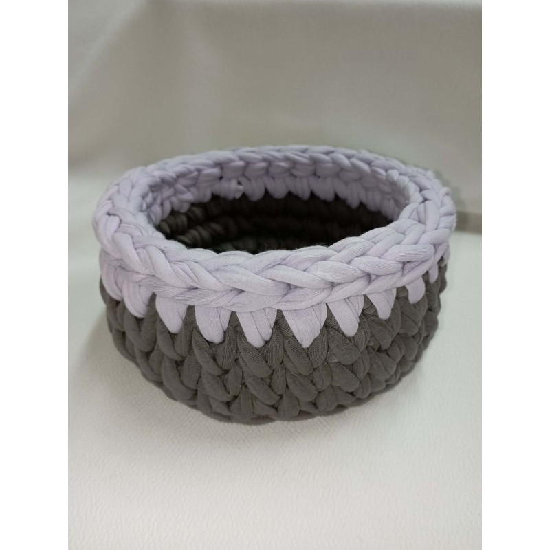 ΔΙΧΡΩΜΟ ΠΛΕΚΤΟ ΚΑΛΑΘΙ ΜΕ ΒΕΛΟΝΑΚΙ /ΕΠΙΛΟΓΗ ΧΡΩΜΑΤΩΝ ΚΑΤΟΠΙΝ ΕΠΙΚΟΙΝΩΝΙΑΣ