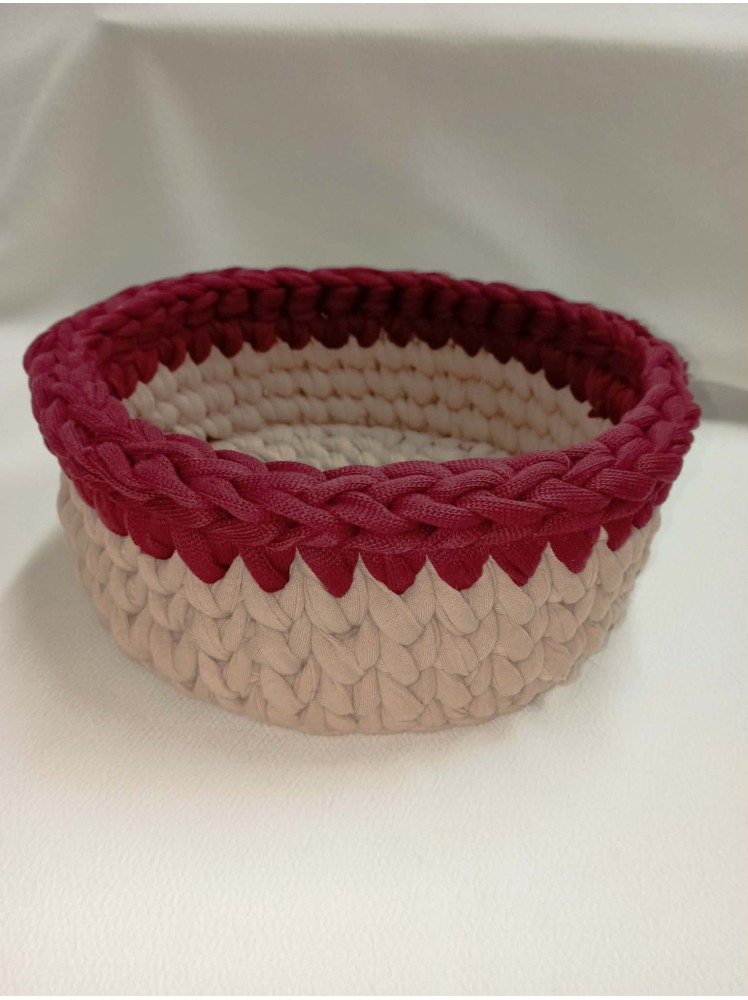 ΔΙΧΡΩΜΟ ΠΛΕΚΤΟ ΚΑΛΑΘΙ ΜΕ ΒΕΛΟΝΑΚΙ /ΕΠΙΛΟΓΗ ΧΡΩΜΑΤΩΝ ΚΑΤΟΠΙΝ ΕΠΙΚΟΙΝΩΝΙΑΣ